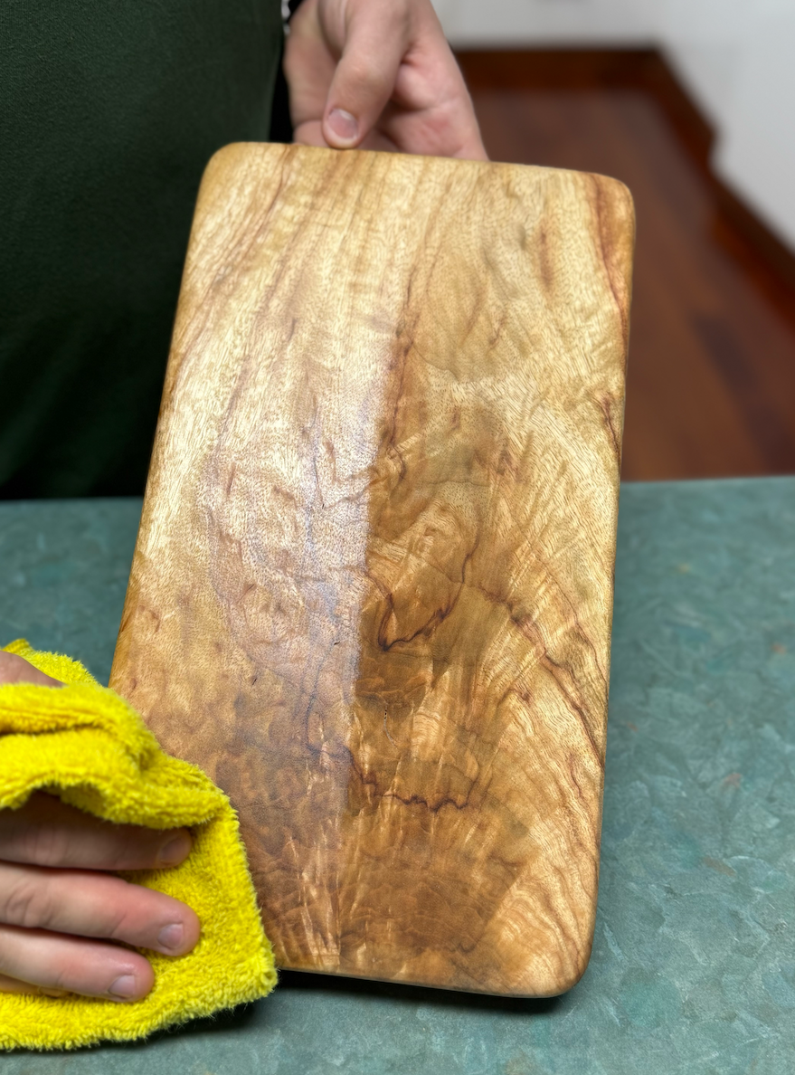 How to Care for a Wooden Bread Board & Saw | Cleaning & Oiling Tips