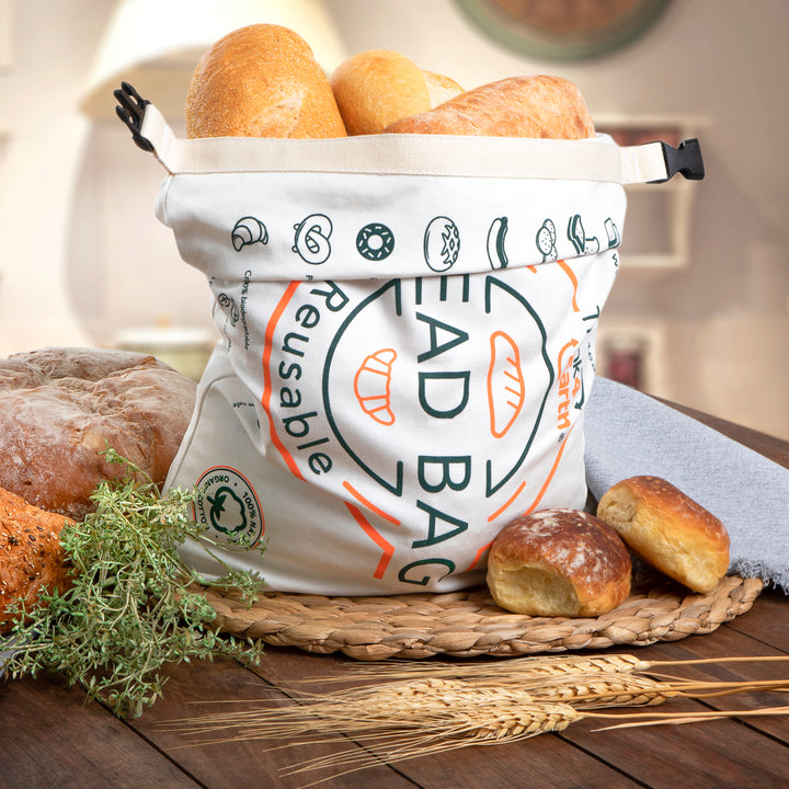 Organic Cotton Bread Bag