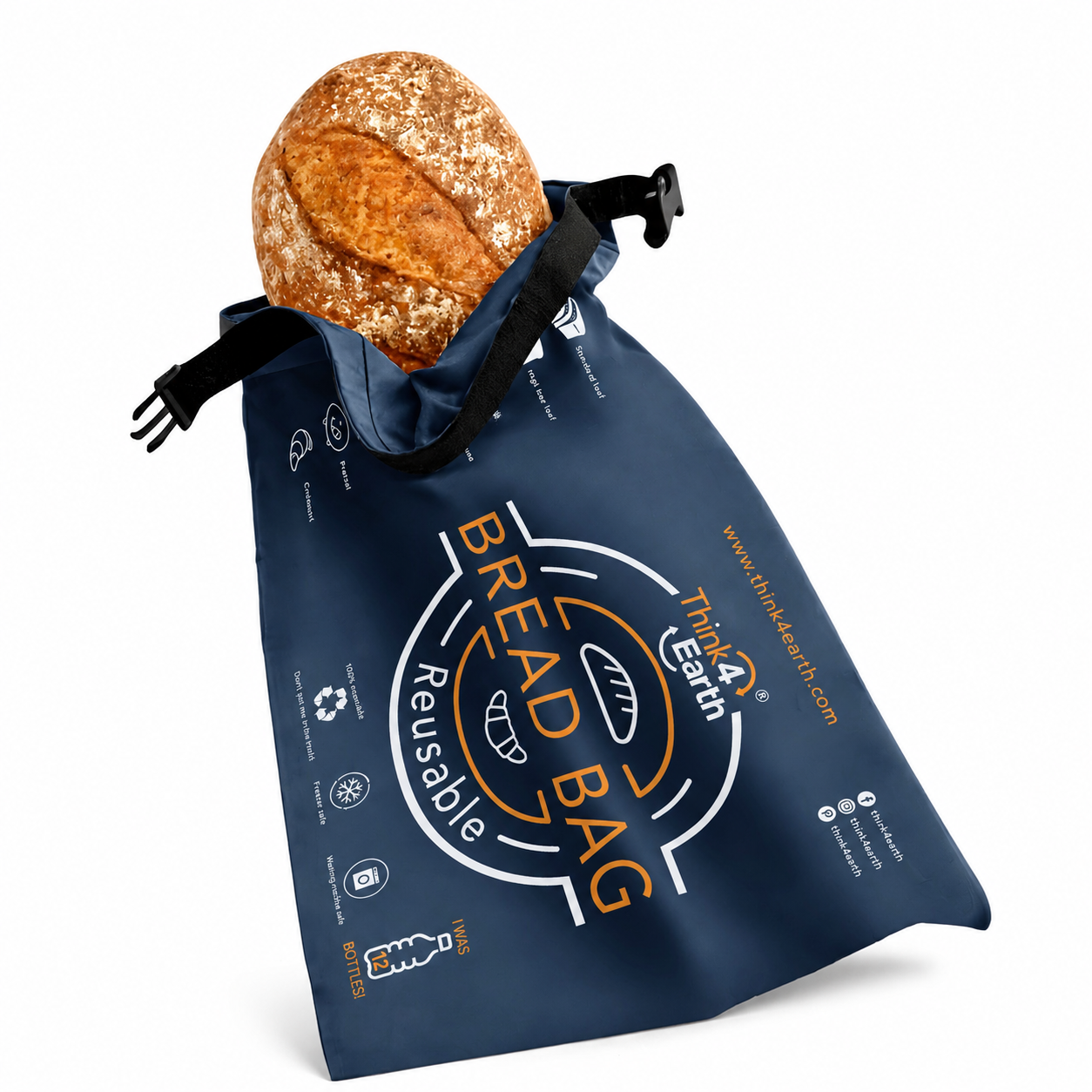 Bread Bag - Blue – Think4Earth