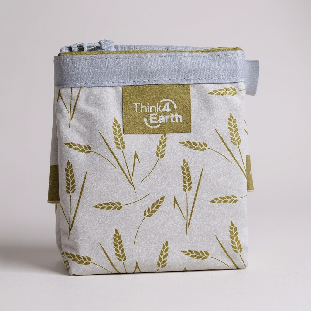 Beeswax-Lined Organic Cotton Bread Bags - Yellow