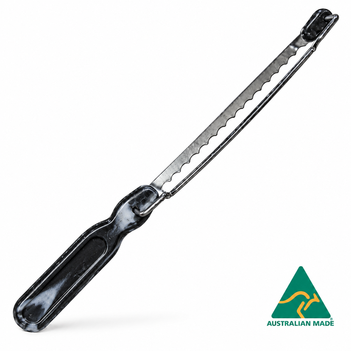 Bread Saw Adjustable Recycled Plastic - Black &amp; Clear