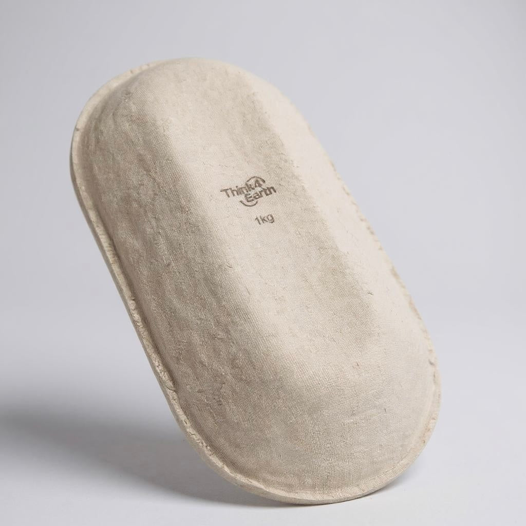 Wood Pulp Banneton 1kg Oval Smooth