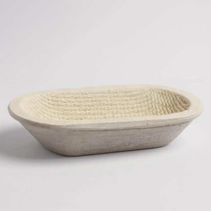 Wood Pulp Banneton 1kg Oval Waffle