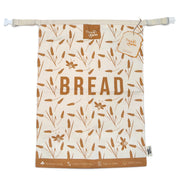 Beeswax-Lined Cotton Bread Bags - Brown