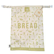 Beeswax-Lined Cotton Bread Bags - Green