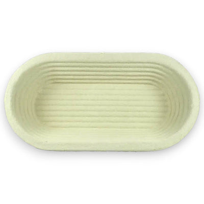 Wood Pulp Banneton 1kg Oval Crease