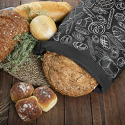 Reusable Bread Bag - Black - Think4Earth