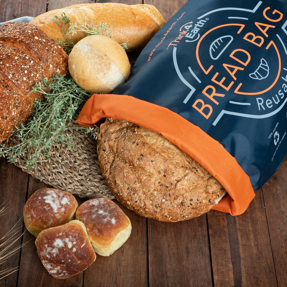 Reusable Bread Bag - Blue - Think4Earth