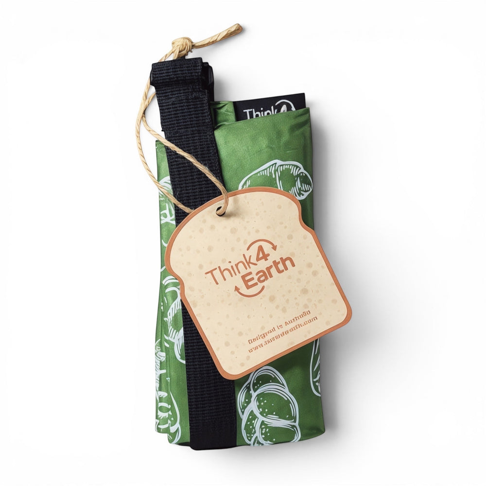 Reusable Bread Bag - Green - Think4Earth