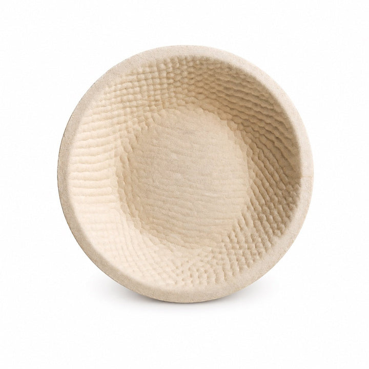Wood Pulp Banneton 1.5kg Round Waffle - Think4Earth