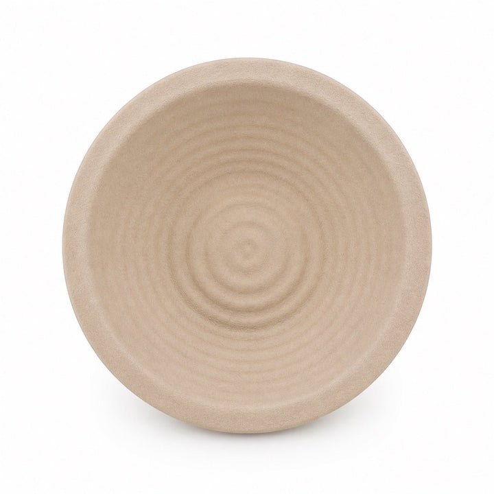 Wood Pulp Banneton 500g Round Crease - Think4Earth