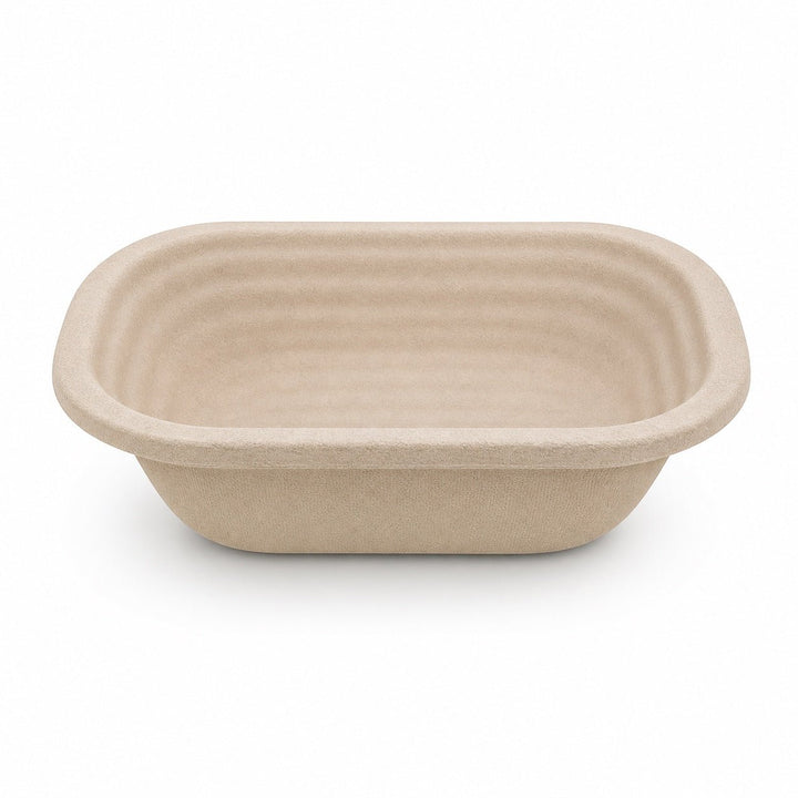 Wood Pulp Banneton 750g Oval Crease - Think4Earth