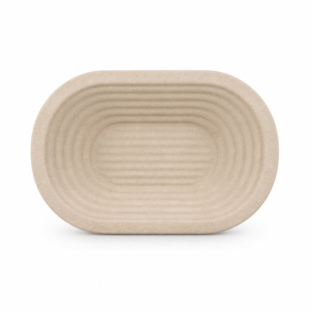 Wood Pulp Banneton 750g Oval Crease - Think4Earth