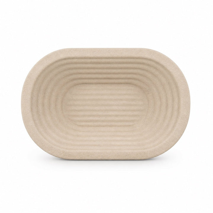 Wood Pulp Banneton 750g Oval Crease - Think4Earth