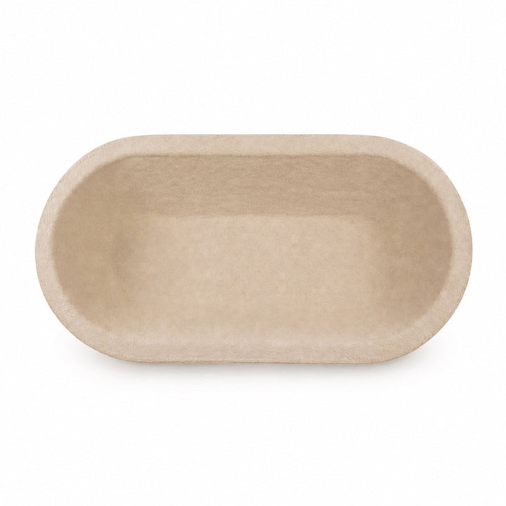 Wood Pulp Banneton 750g Oval Smooth - Think4Earth