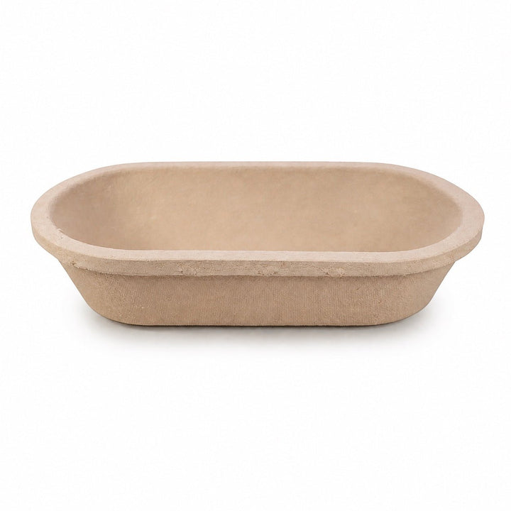 Wood Pulp Banneton 750g Oval Smooth - Think4Earth