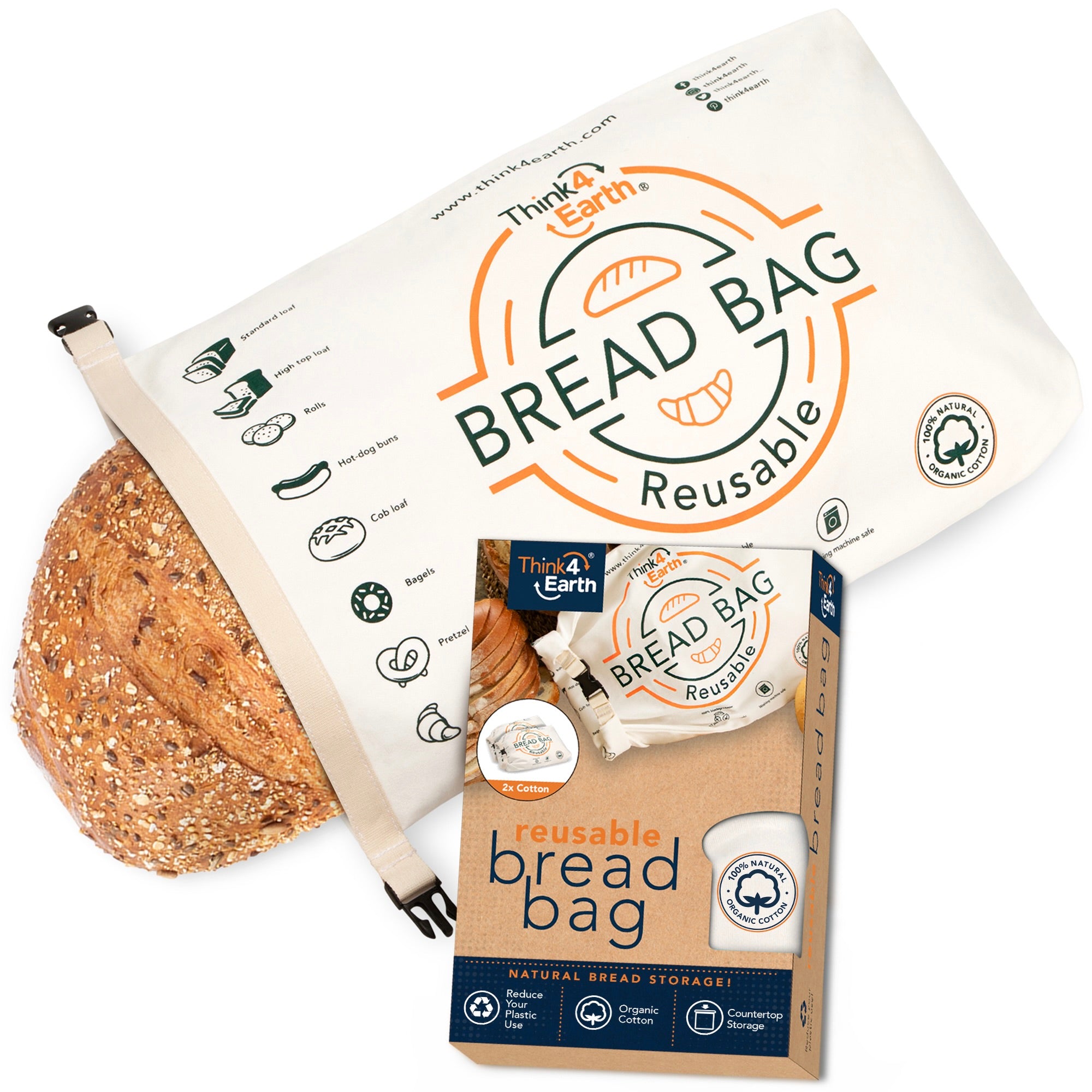 Organic Canvas Tote Bag — Bread & Pickle